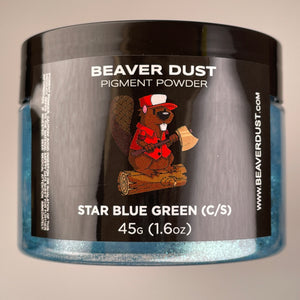 Star Blue Green (C/S) Mica Powder