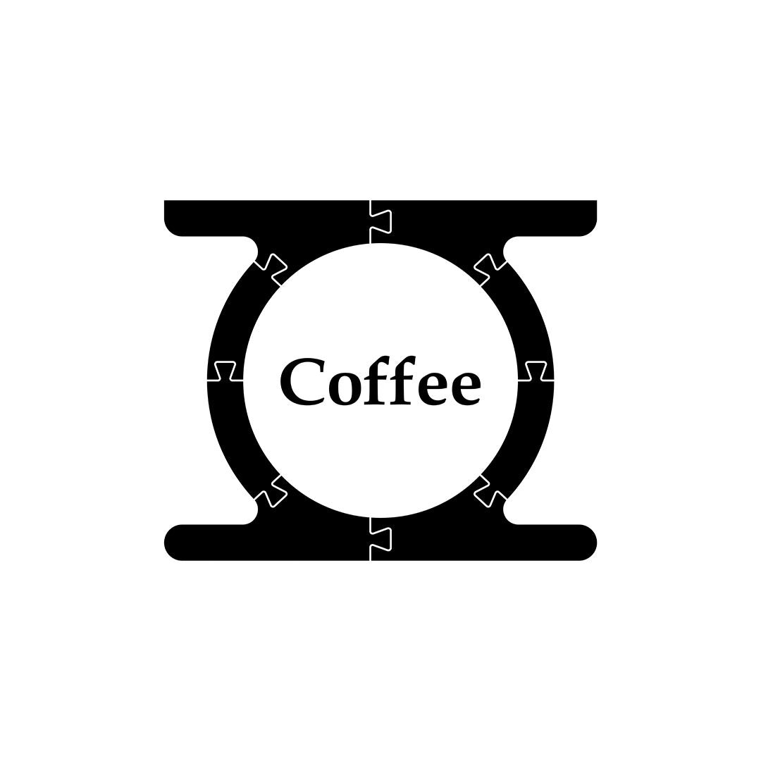 Modern "O" Shape Table Leg Router Templates