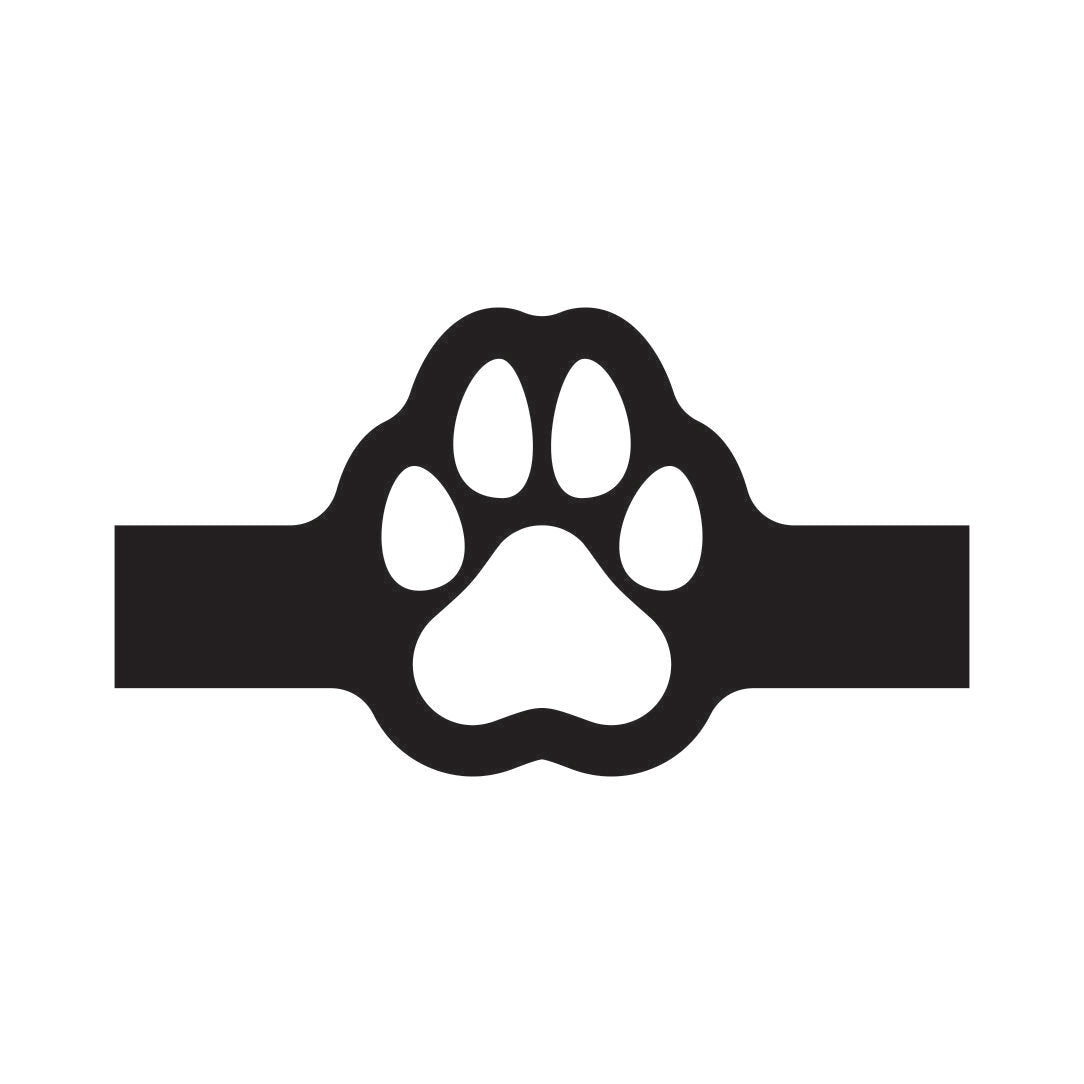 Dog Paw Grip Charcuterie Board Handle Router Template