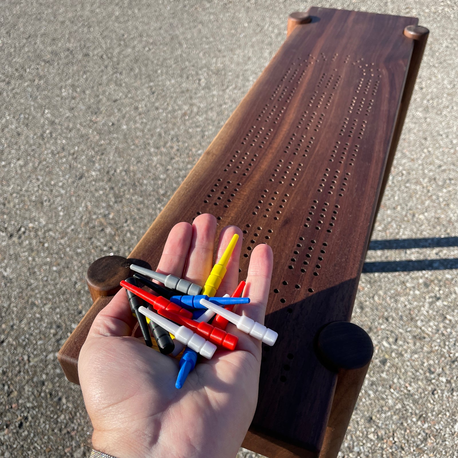 Jumbo 3D Printed Cribbage Pegs (for 3/16" holes)