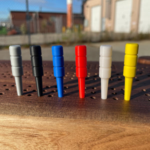 Jumbo 3D Printed Cribbage Pegs (for 3/16" holes)