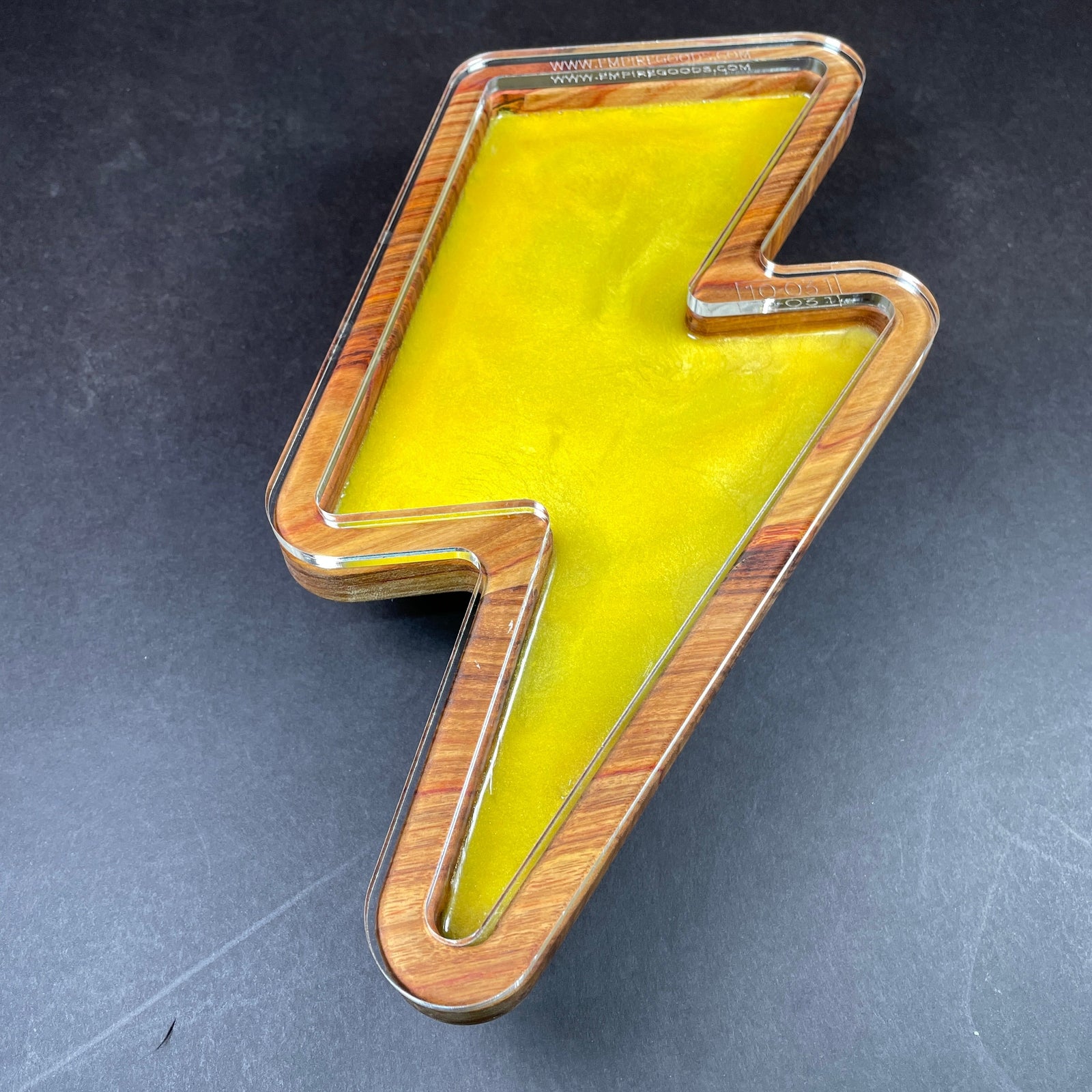 Lightning Bolt Serving Tray Router Template