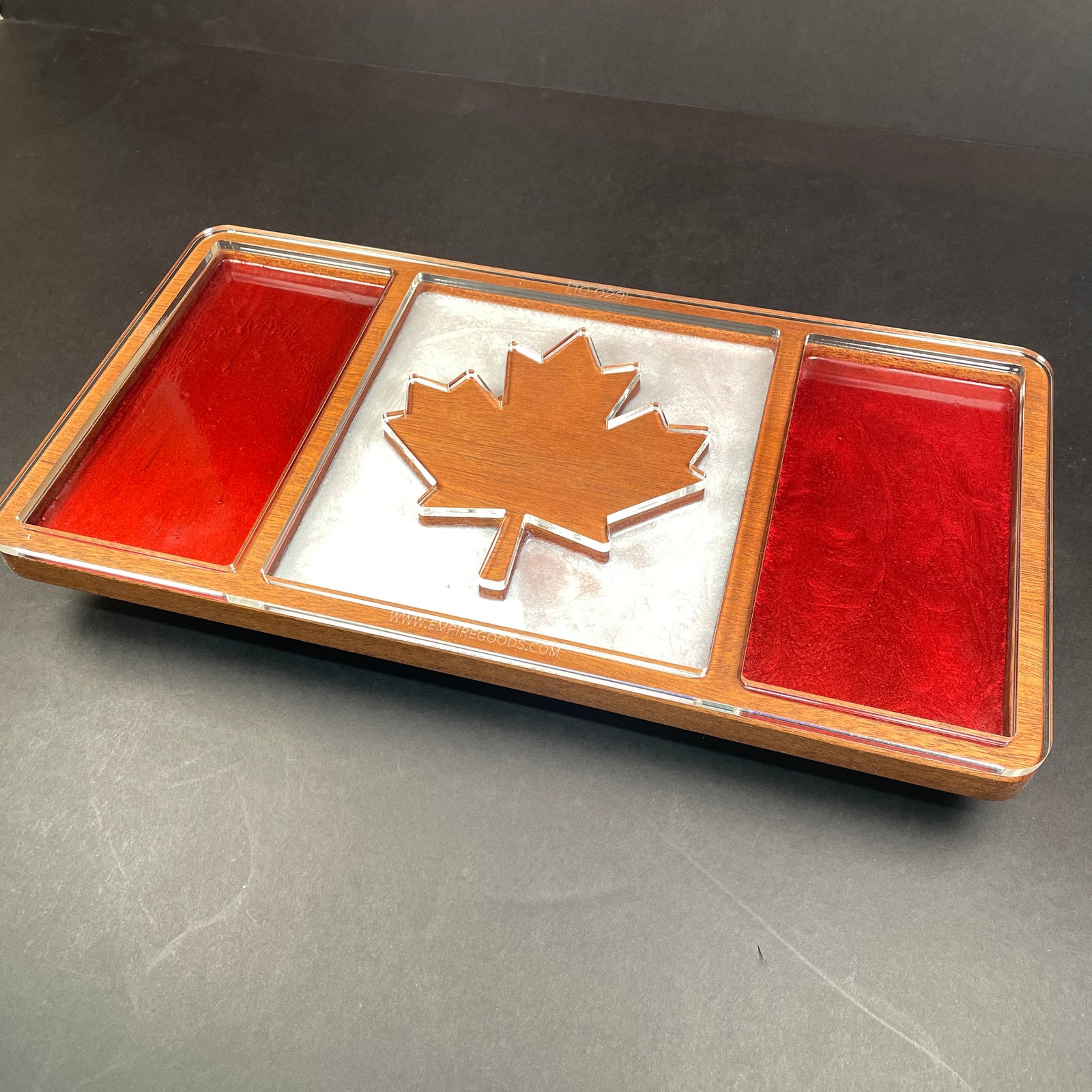 Canada Flag Tray Router Template