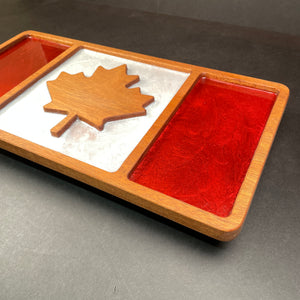 Canada Flag Tray Router Template