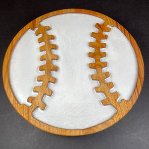 Baseball Serving Tray Router Template
