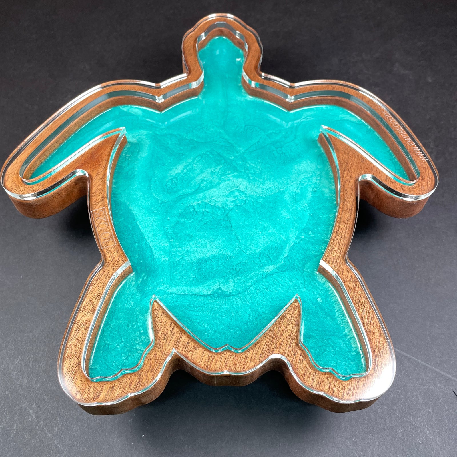 Sea Turtle Serving Tray Router Template