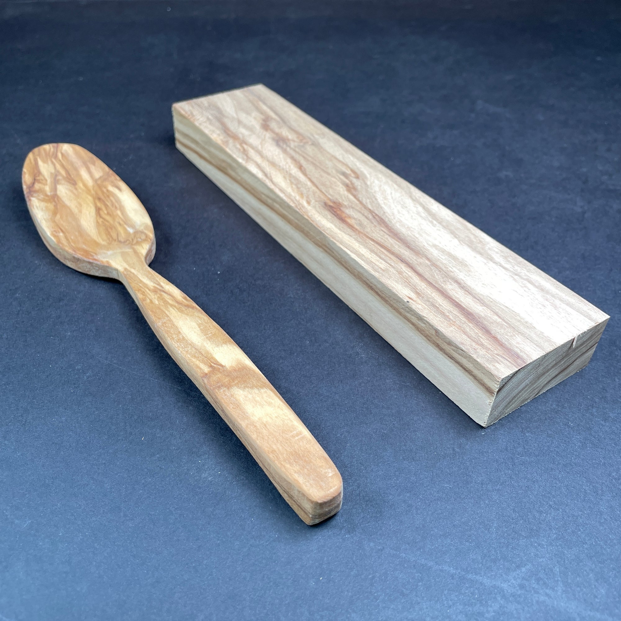 High-Quality Wood Carving Blanks for Spoons & Salad Forks - Compatible with Tracing Templates