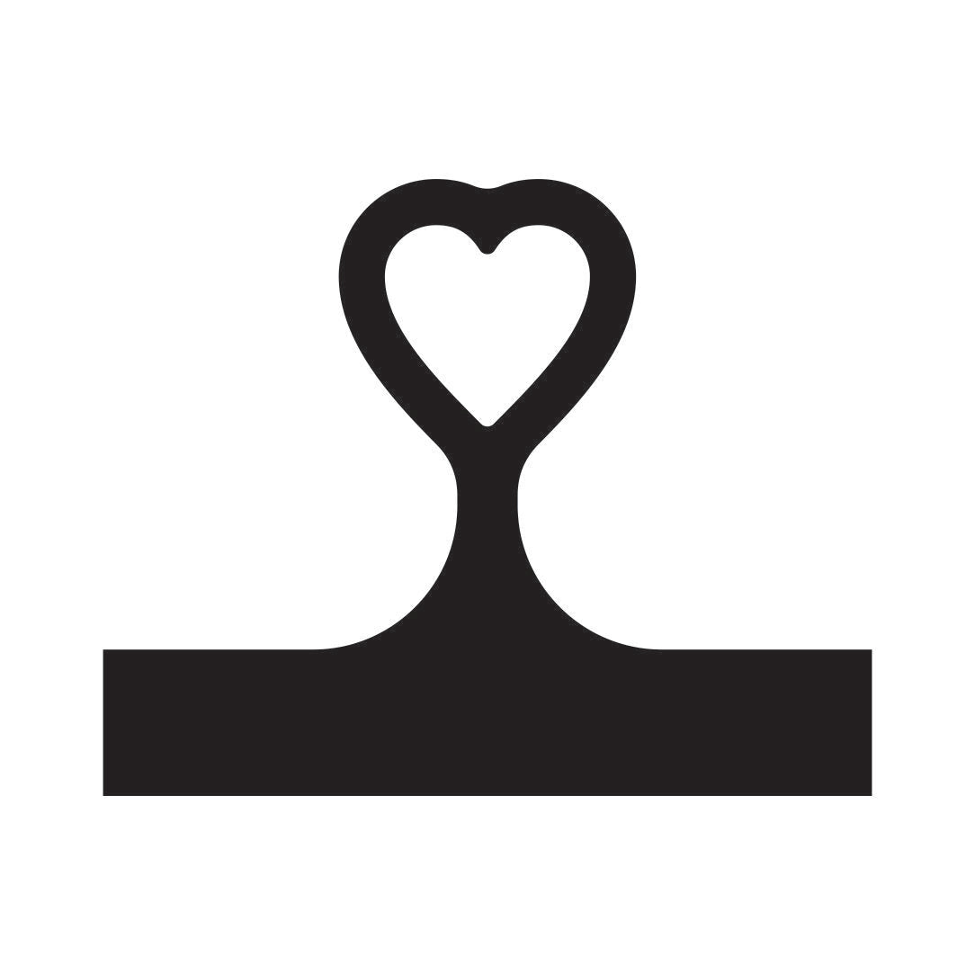 Heart Charcuterie Board Handle Router Template