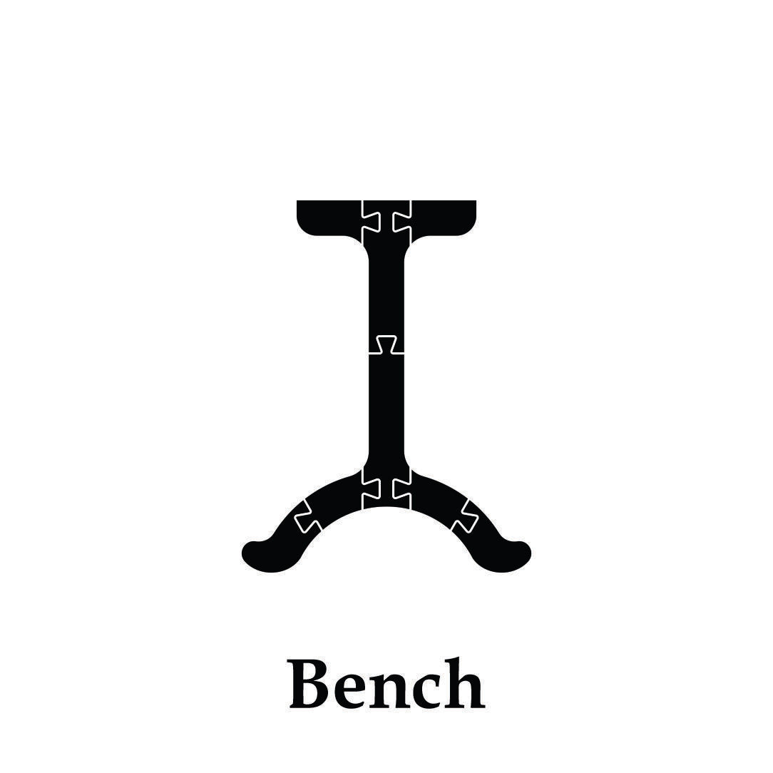 Wishbone Table Leg Router Templates