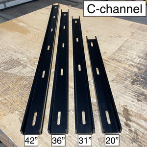 Steel C-Channel for Table Tops