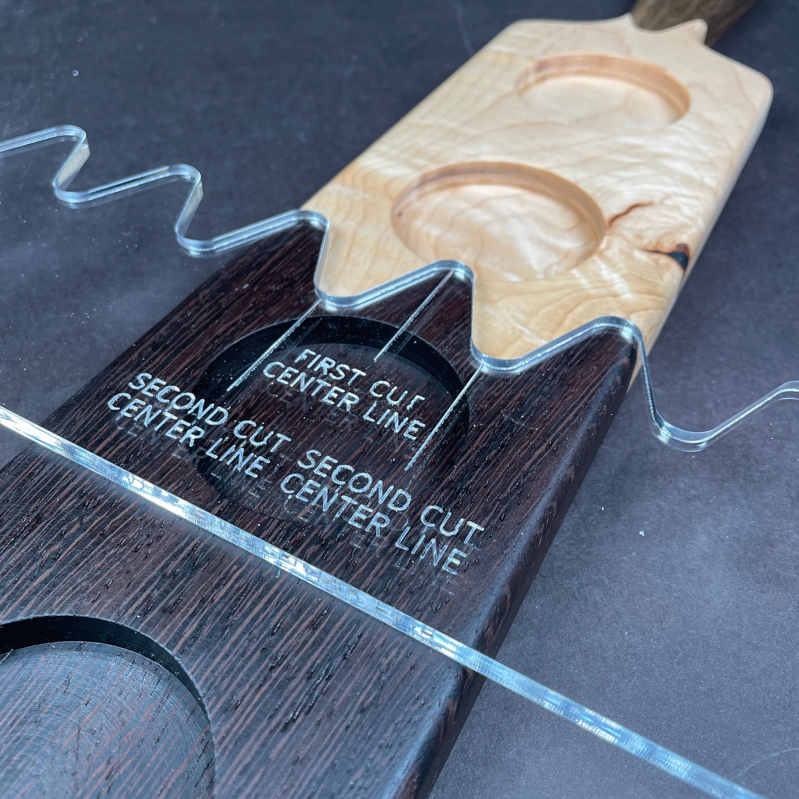 Sawtooth Stitch Router Template