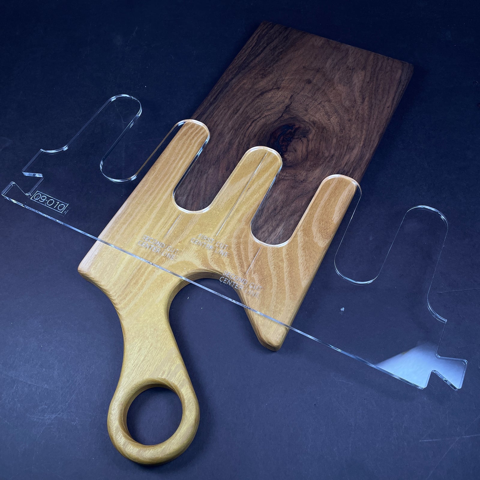 Large Finger Stitch Router Template