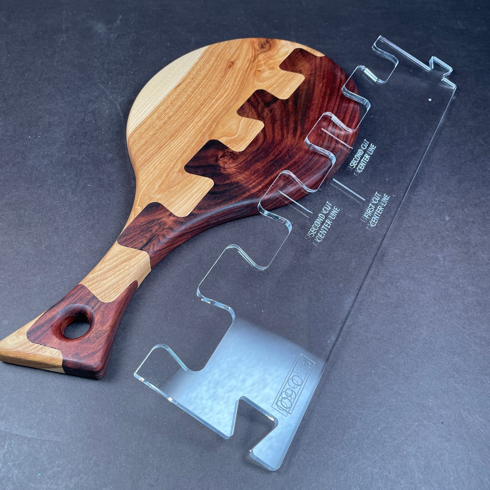 Dovetail Stitch Router Template