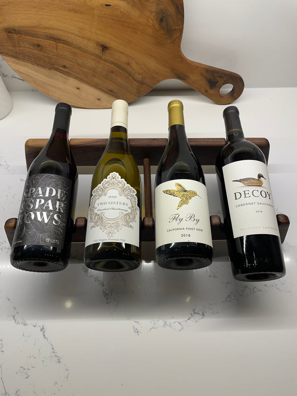 4 Bottle Wine Rack Router Template - empiregoods.com