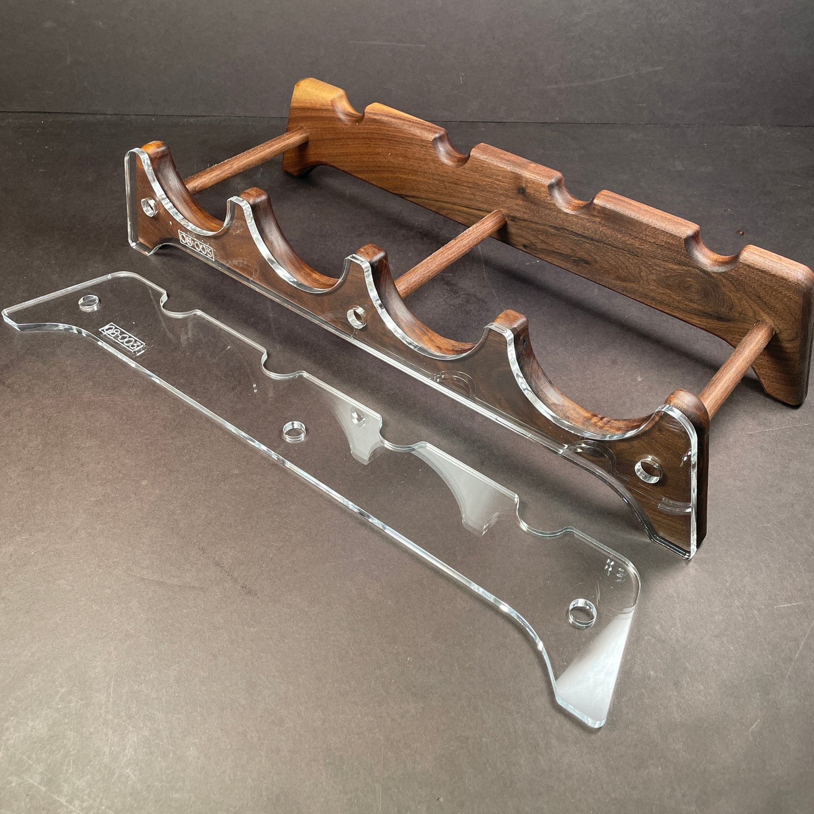 4 Bottle Wine Rack Router Template