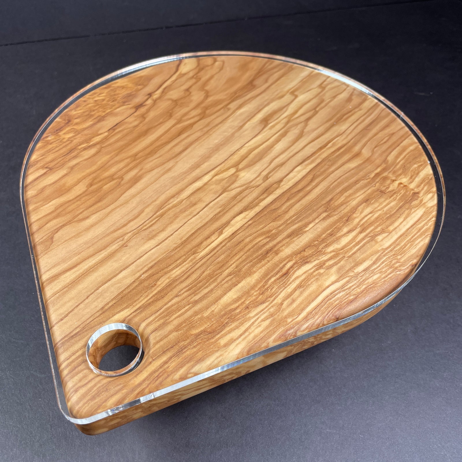Serving Board Tear Drop Router Template