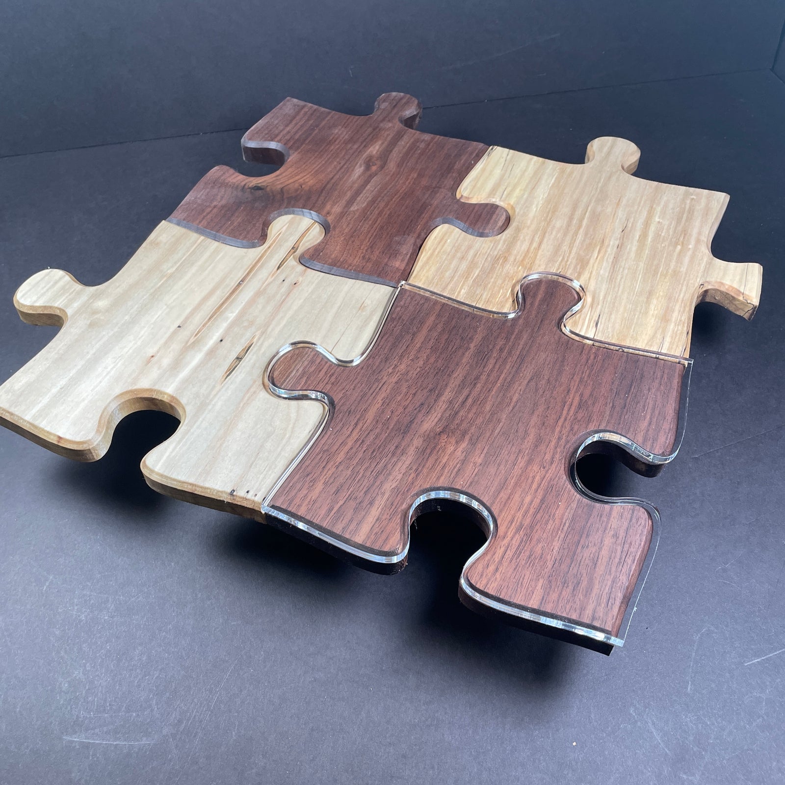 Puzzle Piece Serving Board Router Template