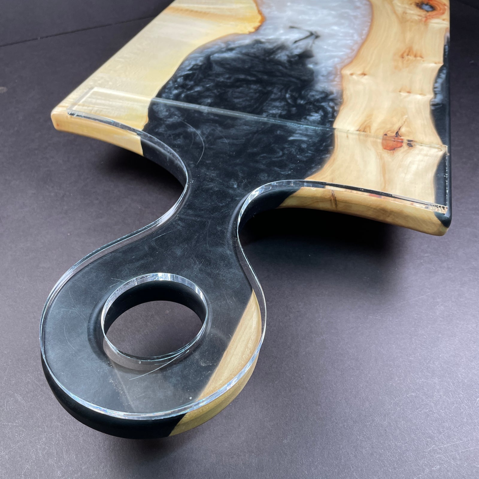 Lollipop Charcuterie Board Handle Router Template