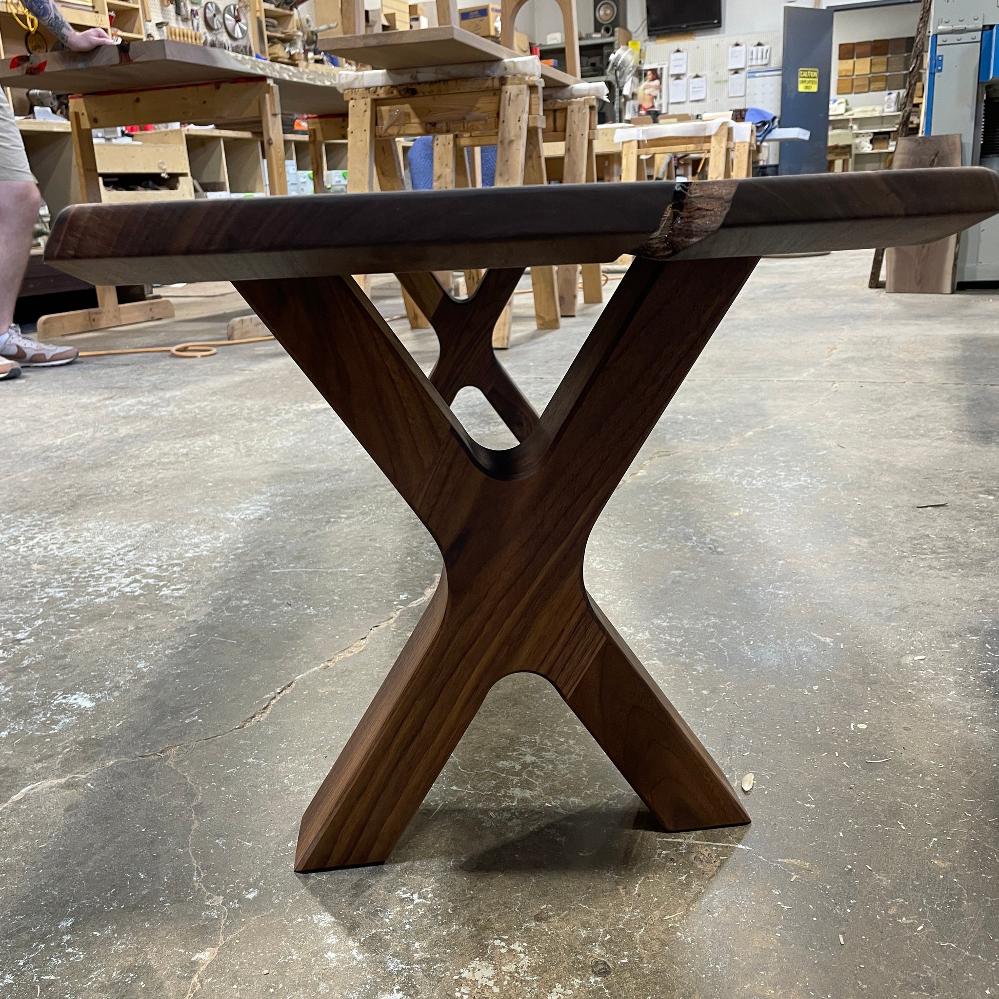 X Shape Table Leg Router Templates