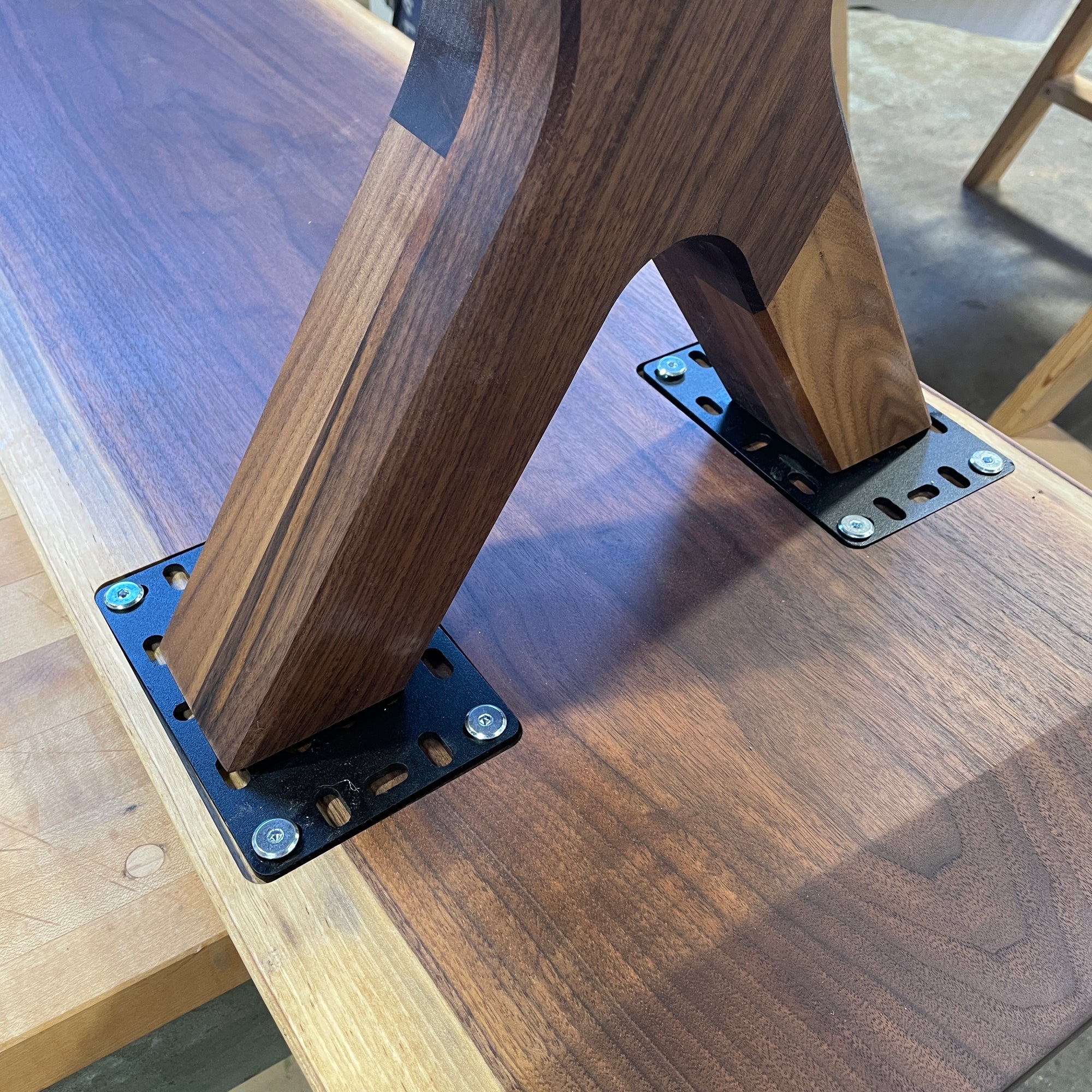 X Shape Table Leg Router Templates