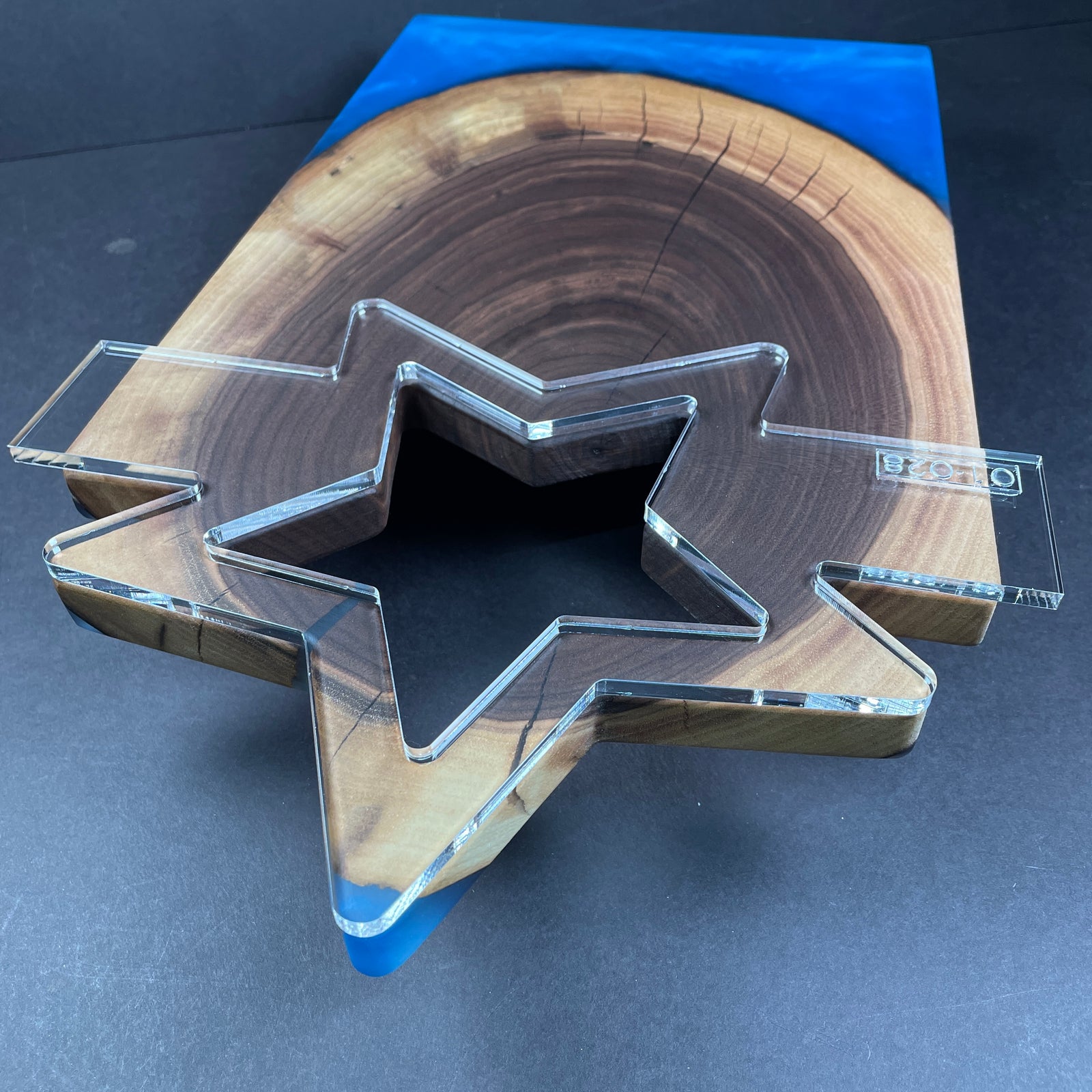 Modern Star Charcuterie Board Handle Router Template