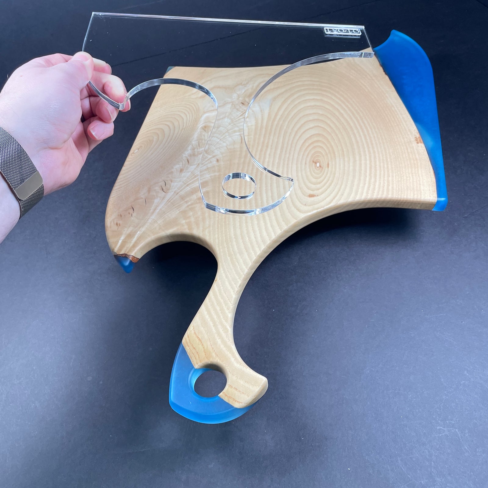 Swan Handle Template