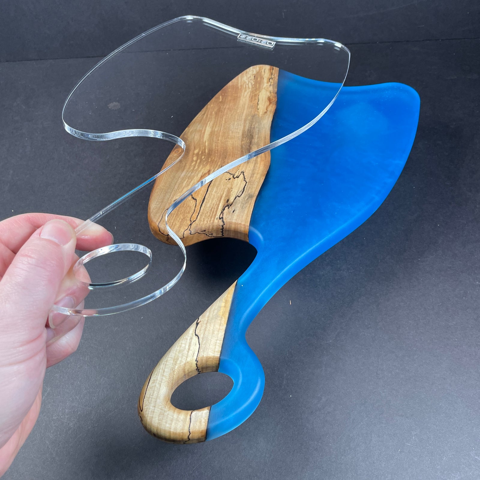 Serving Board "Swan" Router Template