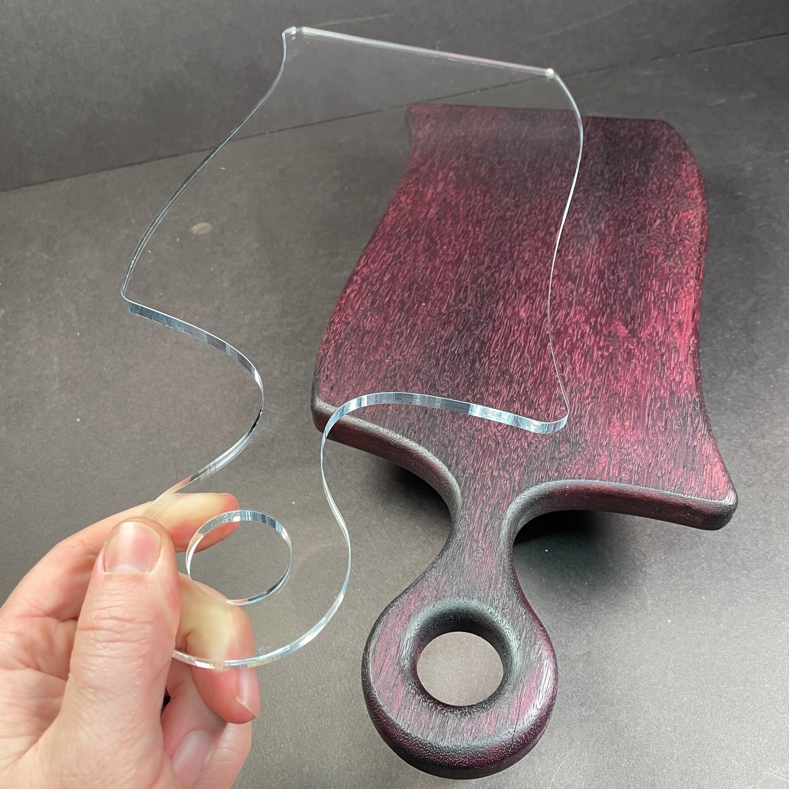 Serving Board "Bacon Strip" Router Template