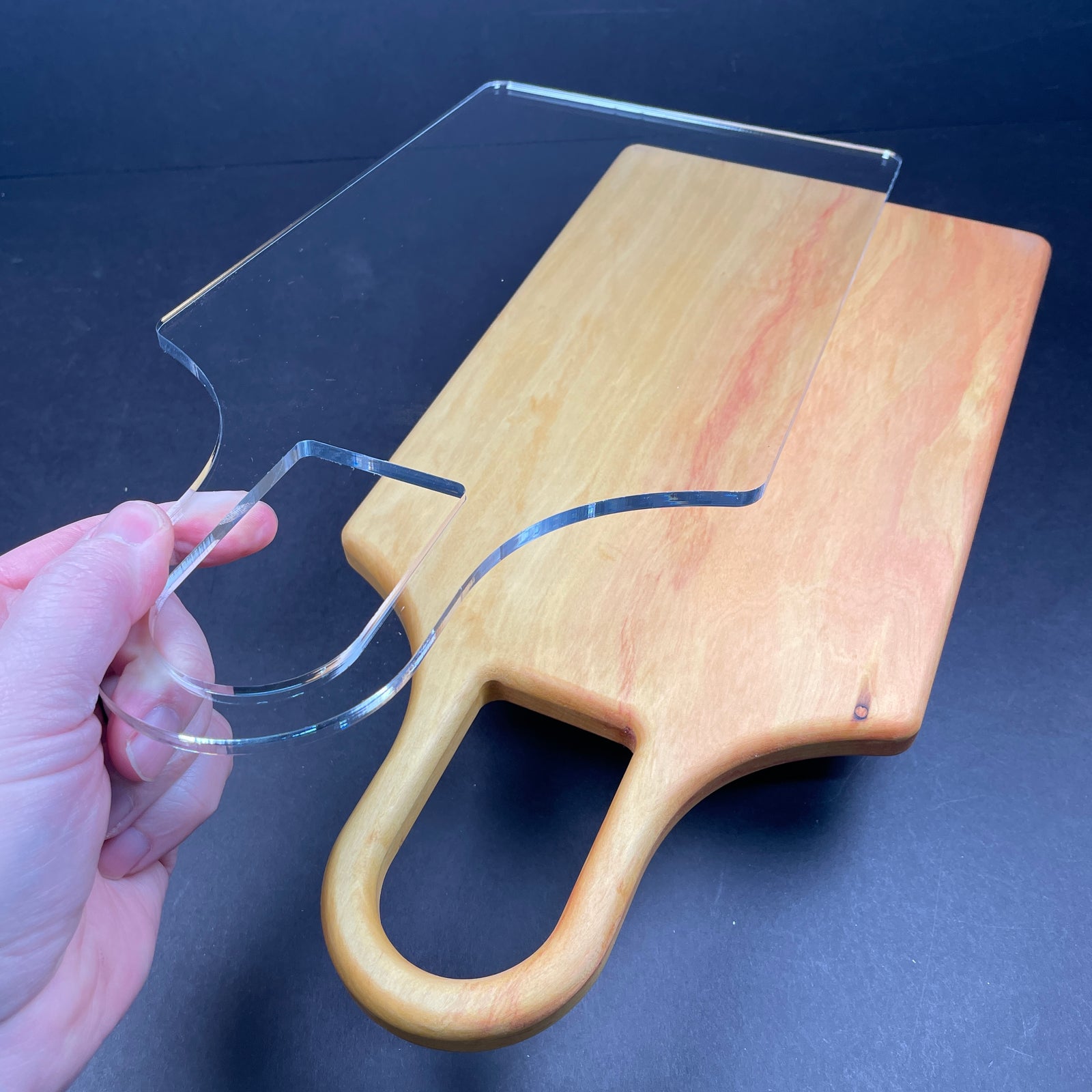 Serving Board "Bell" Router Template