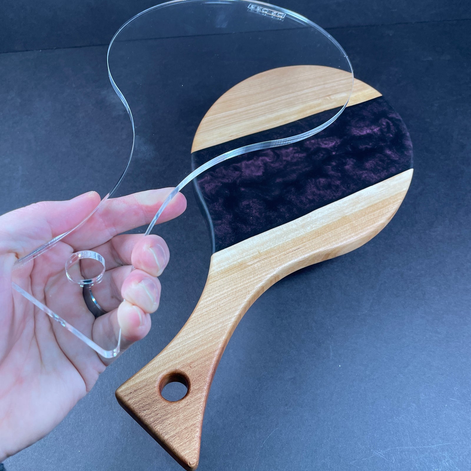 Serving Board "Ping Pong" Router Template