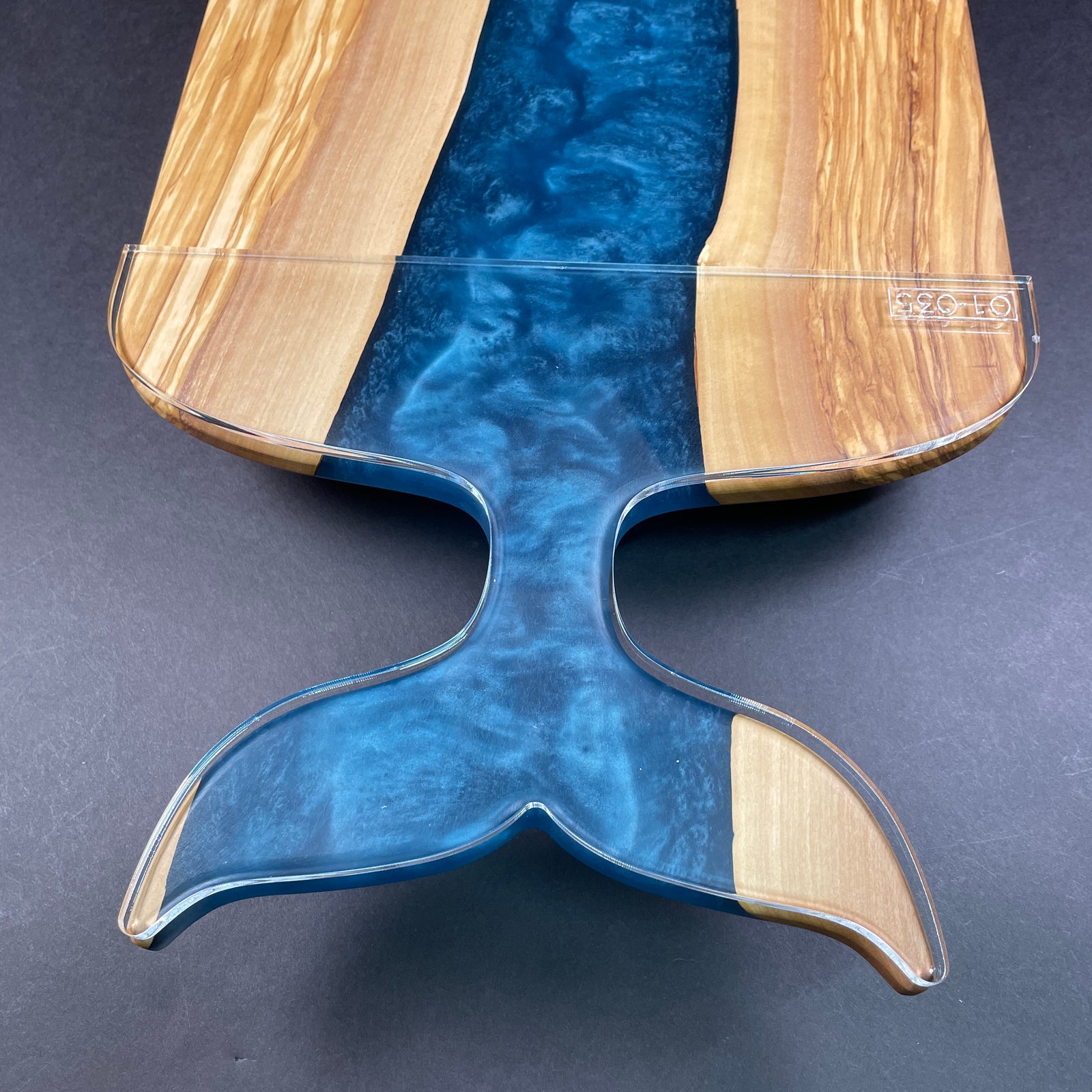 Whale Tail Charcuterie Board Handle Template