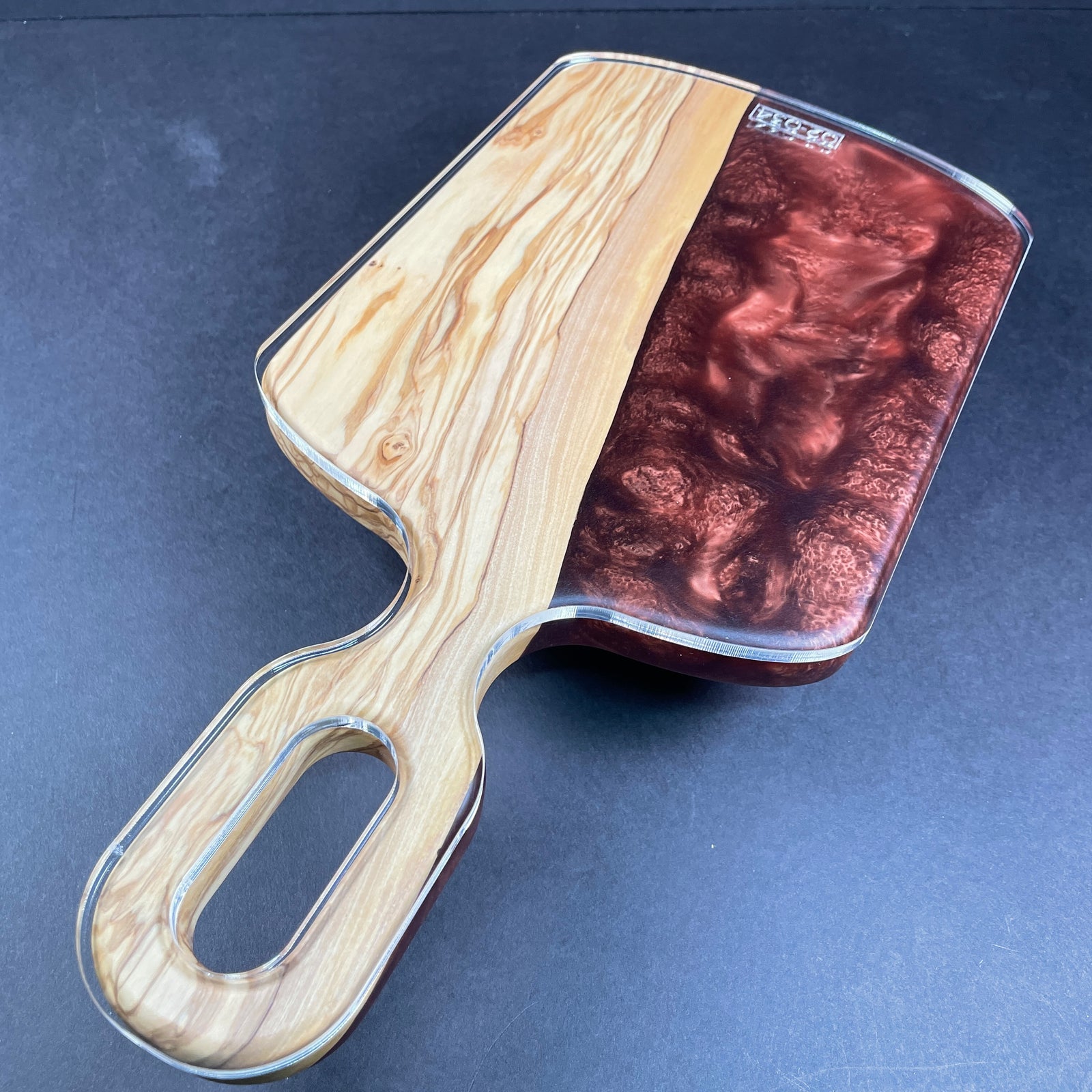 Serving Board "Oval Handle" Router Template