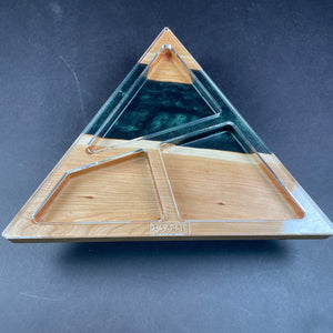 Triangle 3 Pocket Valet Tray Templates