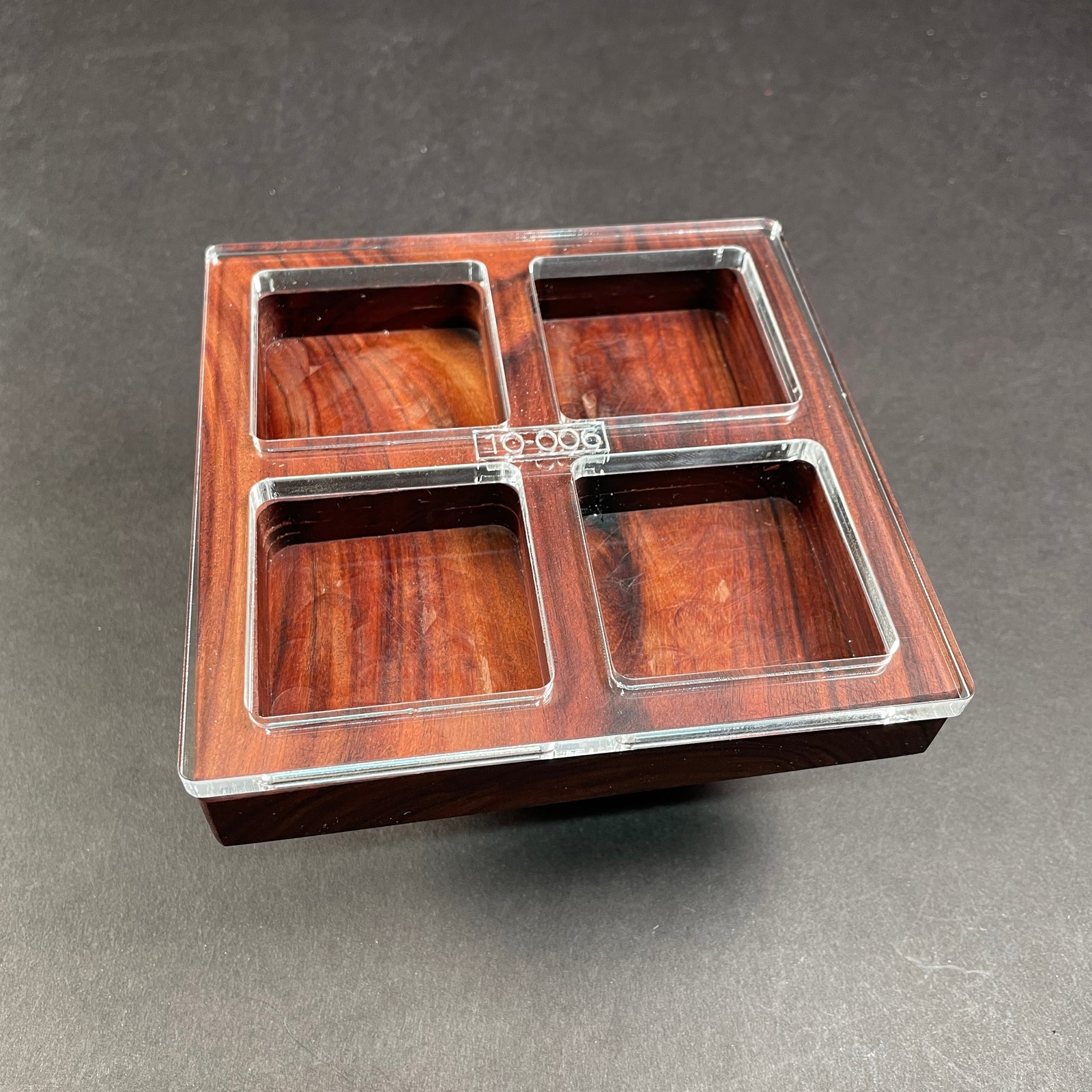 Mini Square 4 Pocket Tray Router Templates