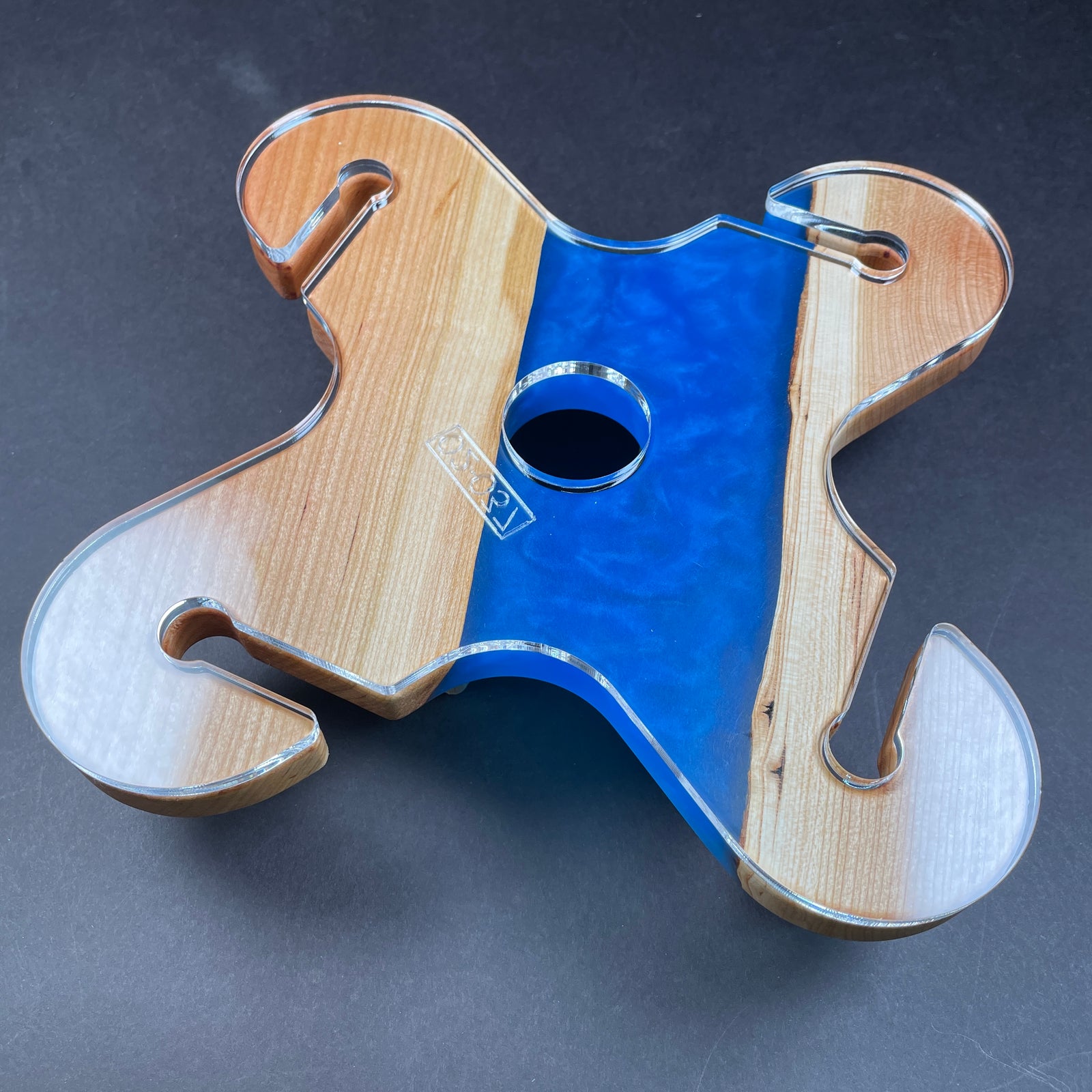 Simple Rounded Wine Caddy Template