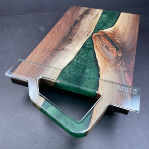 Modern Angular Charcuterie Board Handle Router Template