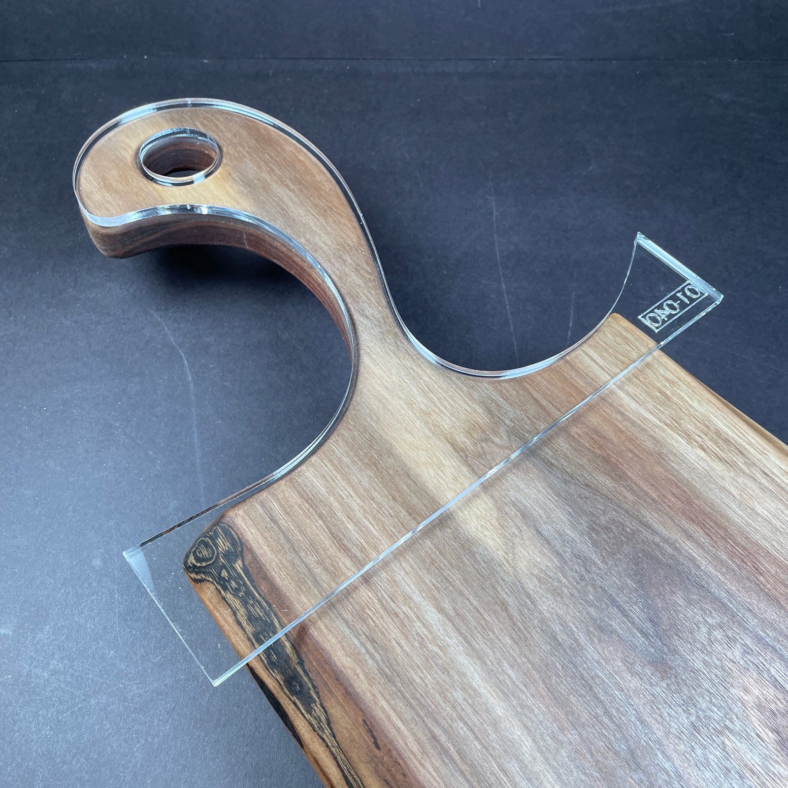 Turtle Head Charcuterie Board Handle Template