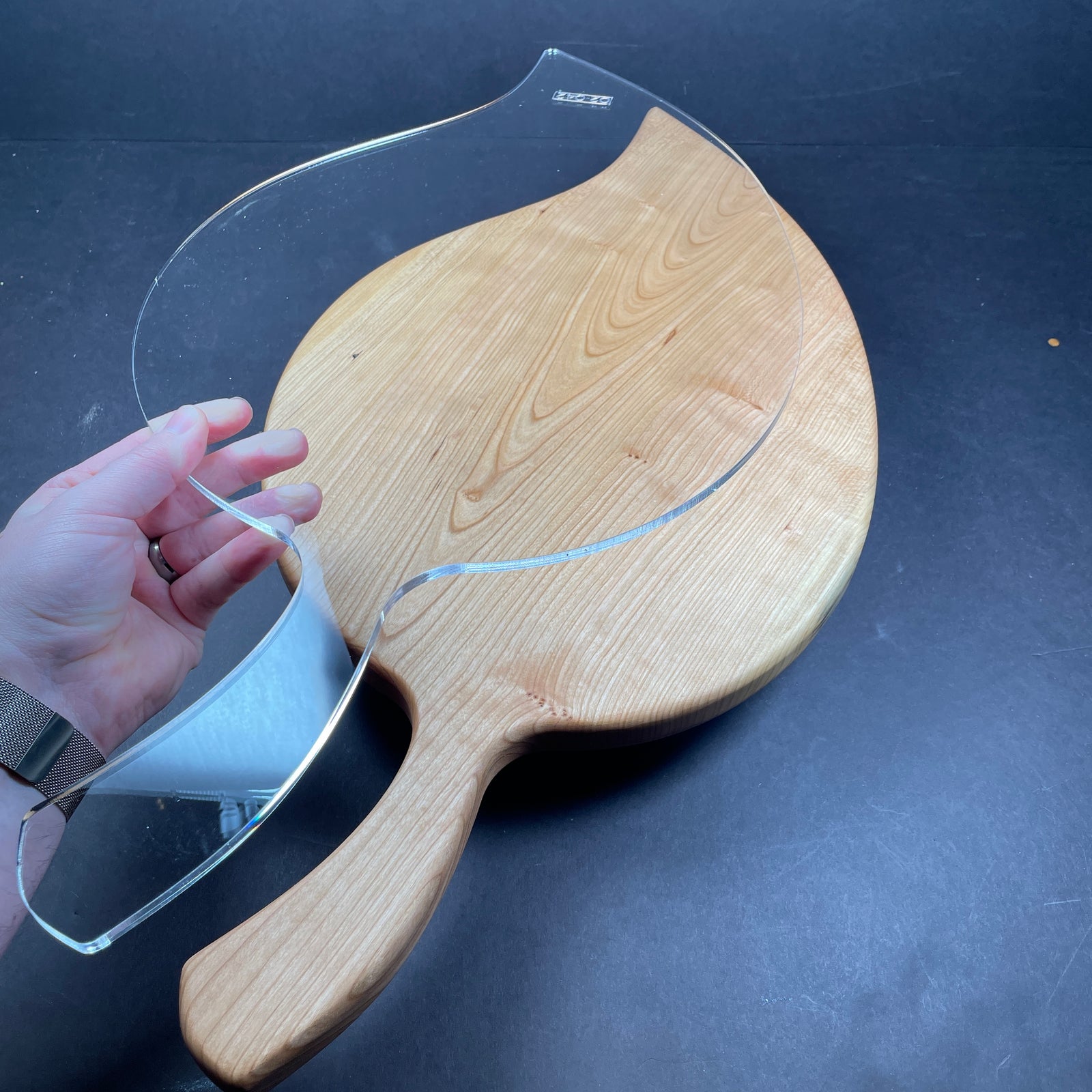 Big Leaf Serving Board Router Template