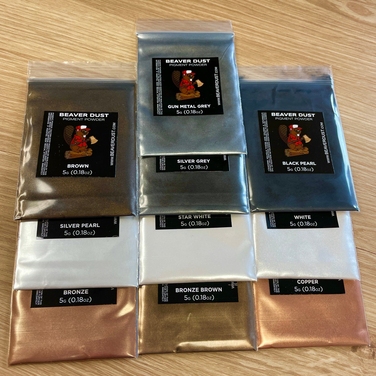 Mica Powder Variety Pack #6 (Shades)