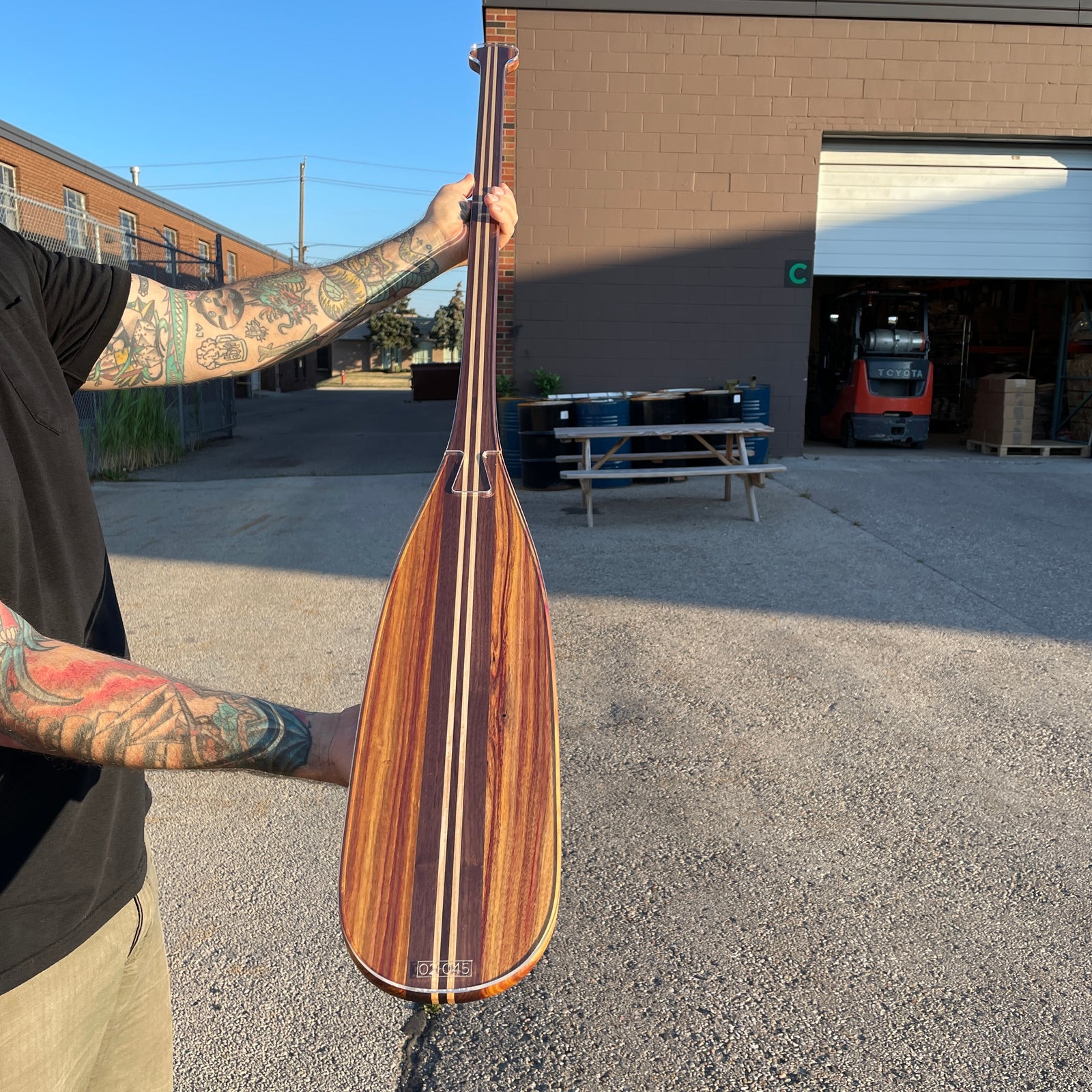 58" Oar/Paddle Router Template