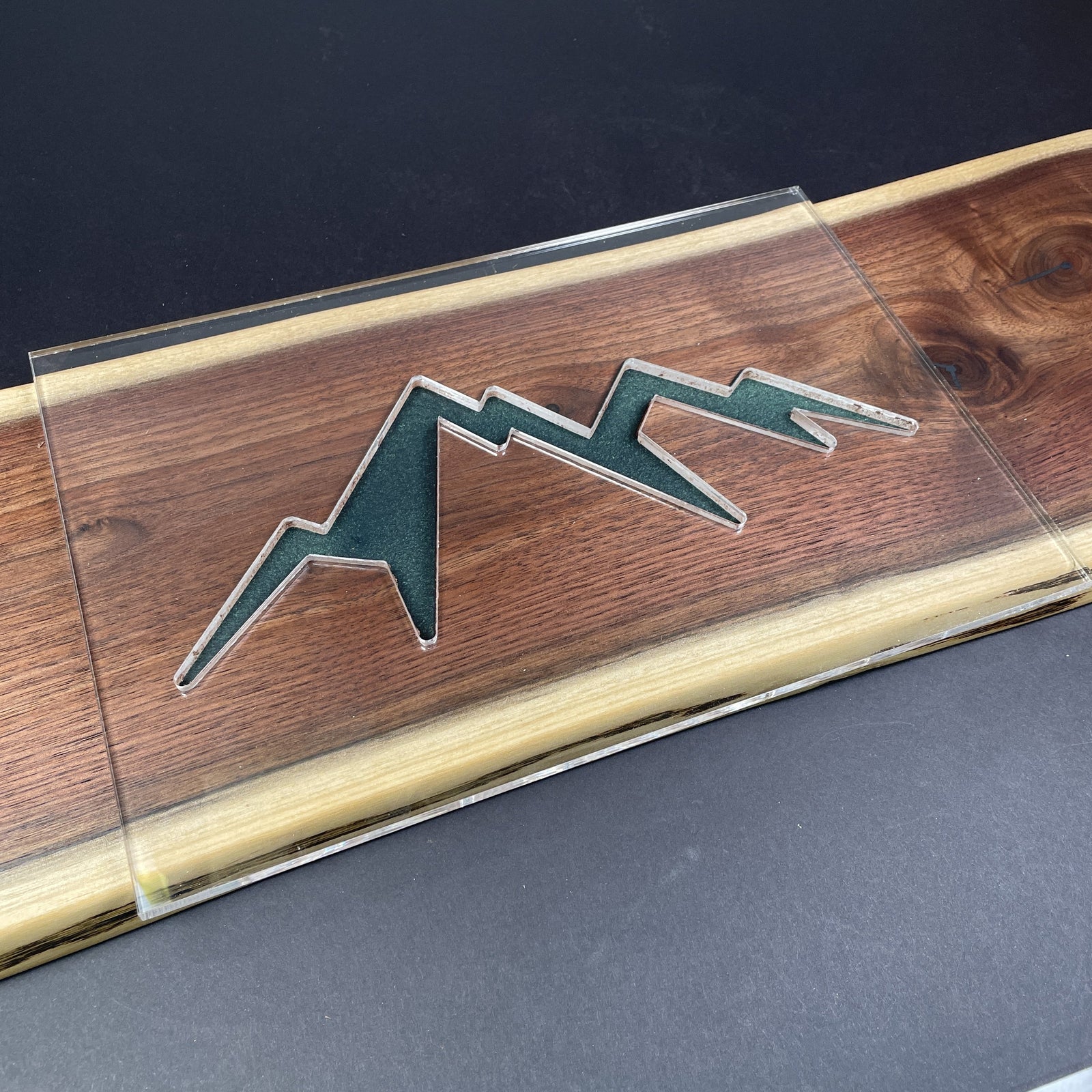 Mountain Range Router Template