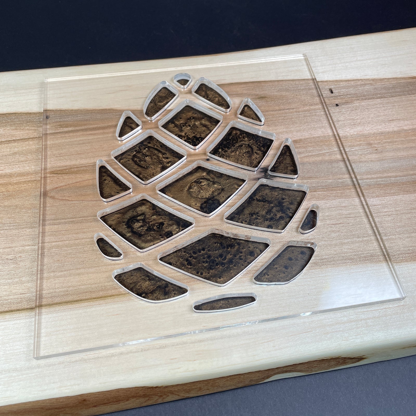 Pine Cone Router Template