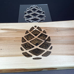 Pine Cone Router Template