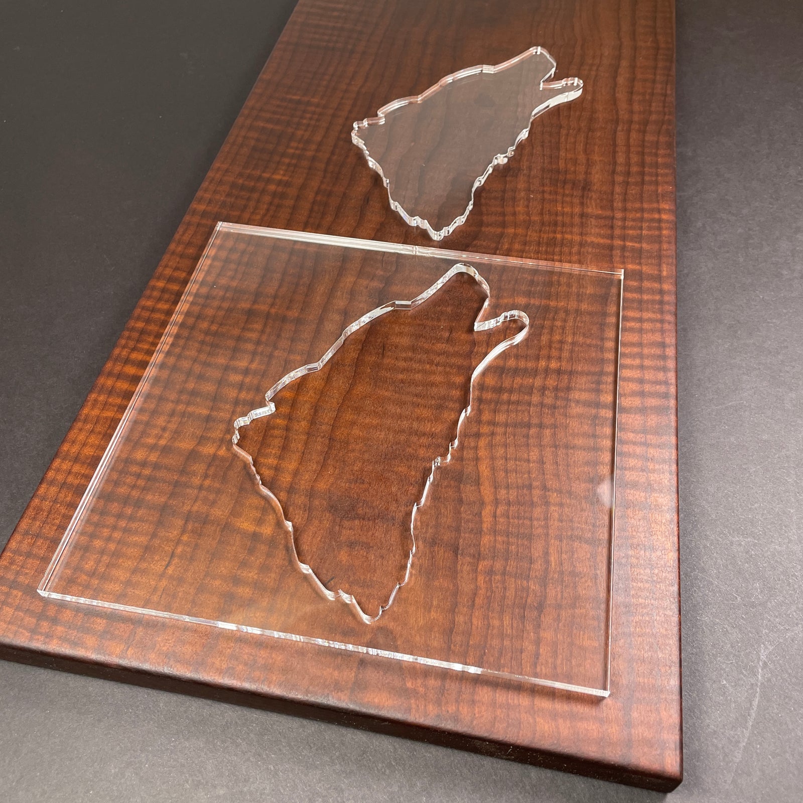 Howling Wolf Head Router Template