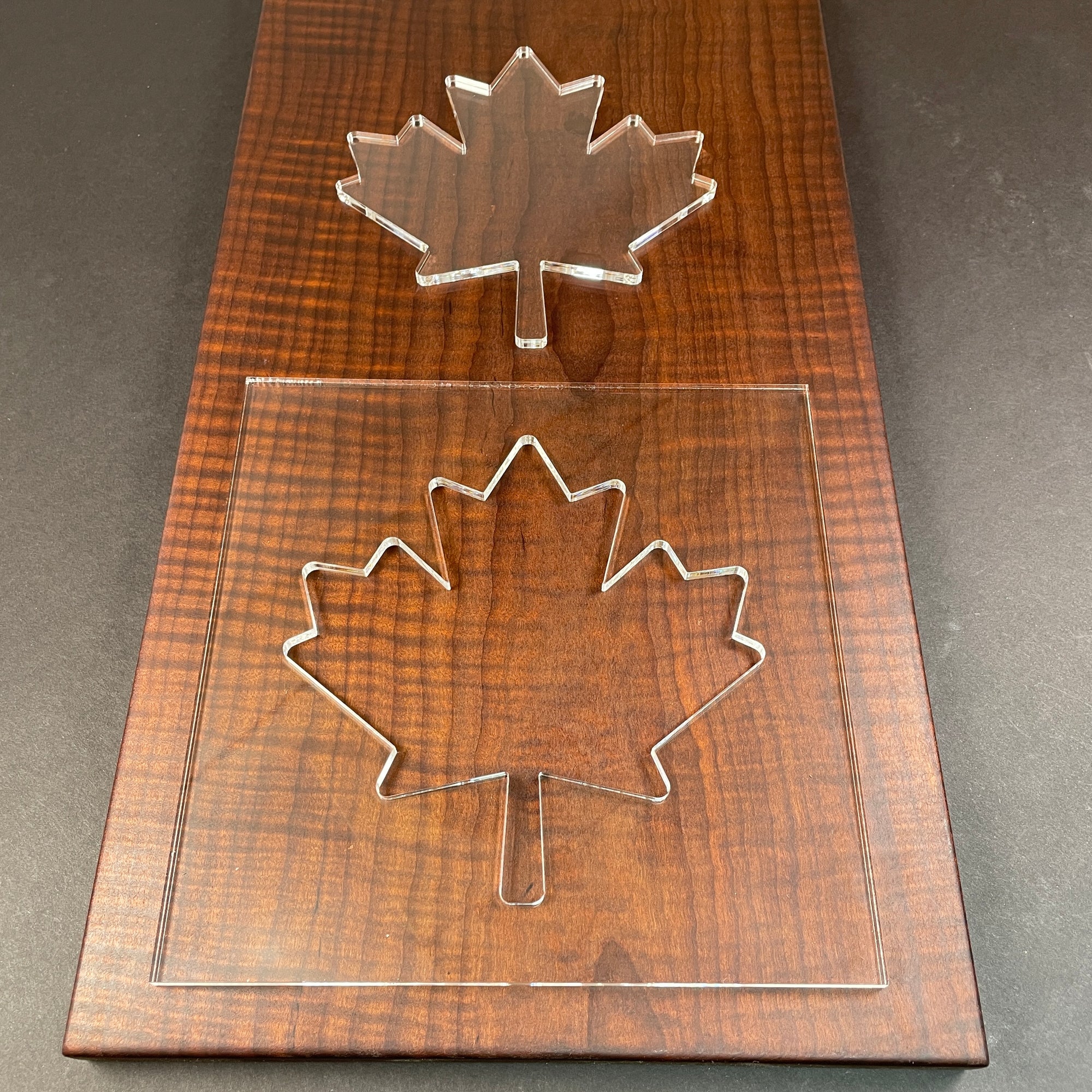 Maple Leaf Router Template