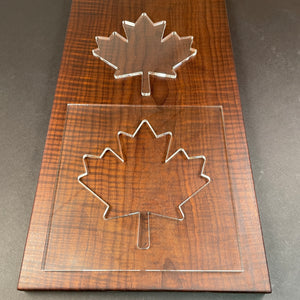 Maple Leaf Router Template