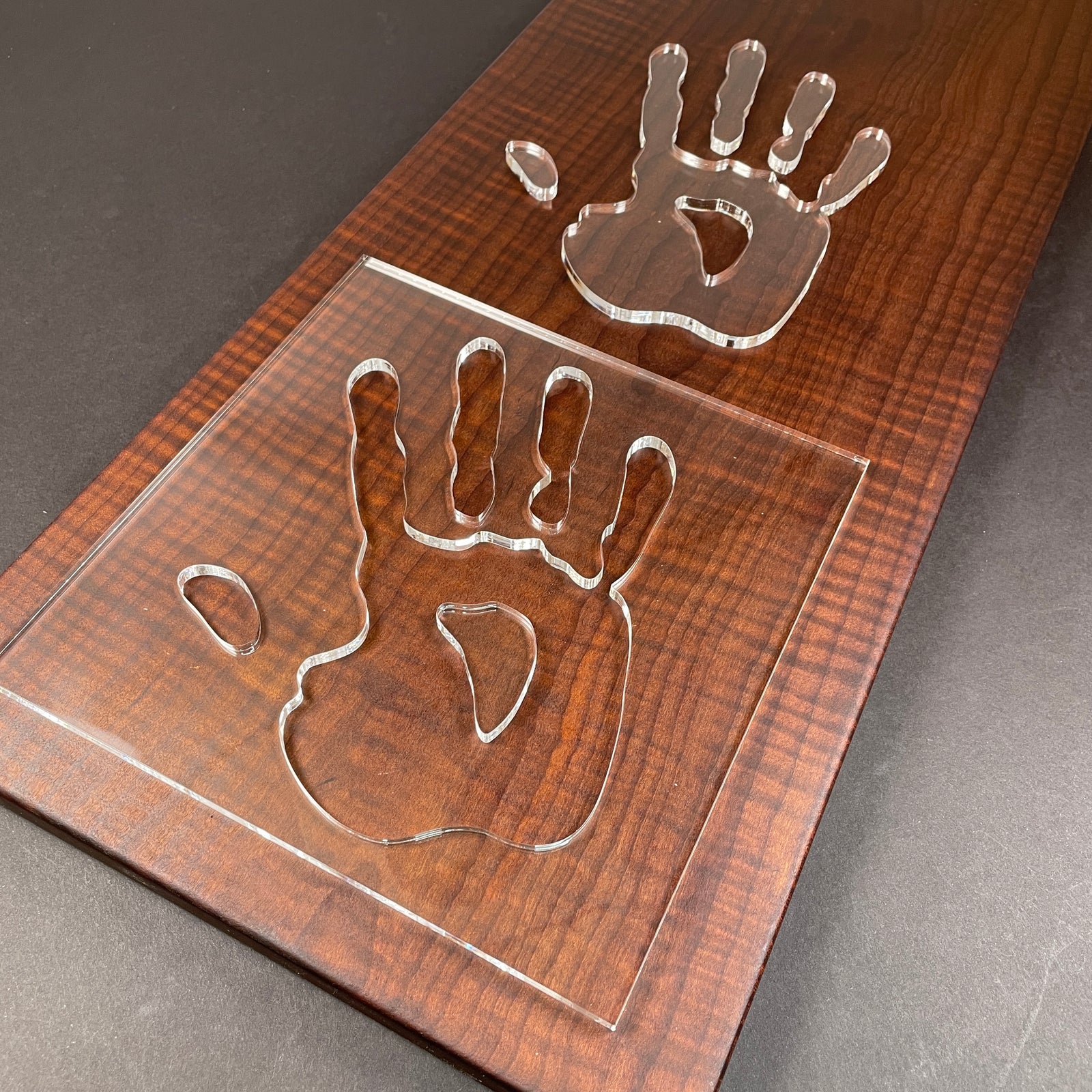 Hand Print Router Template