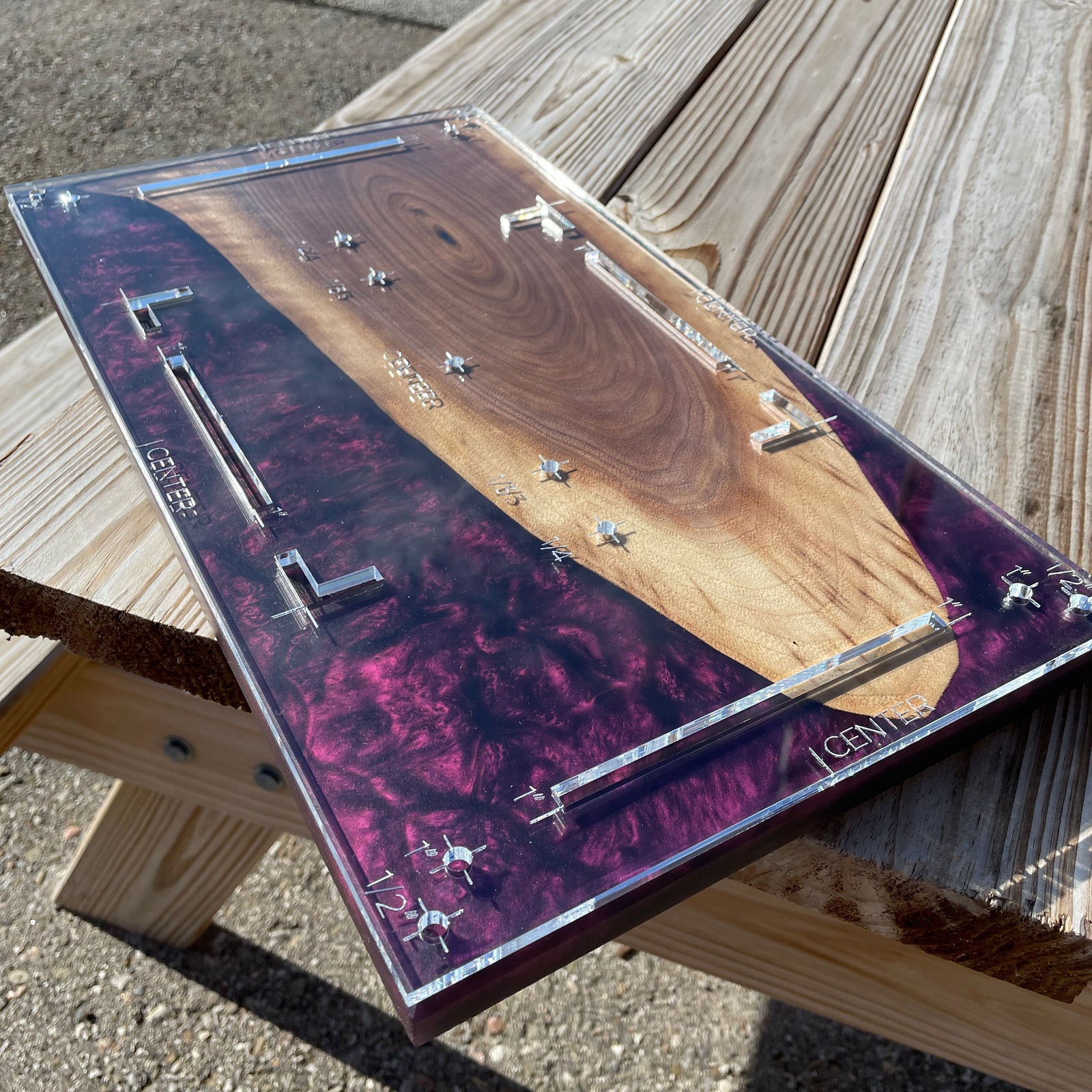 10" by 18" Layout Router Template