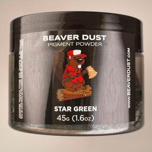 Star Green Mica Powder