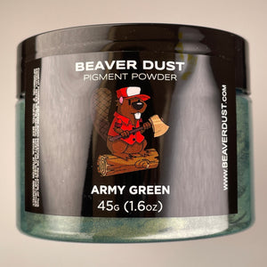 Army Green Mica Powder